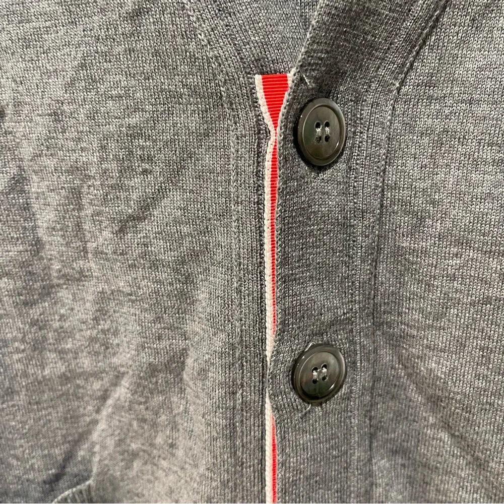THOM BROWNE Intarsia Dog Cardigan - Picture 4 of 6